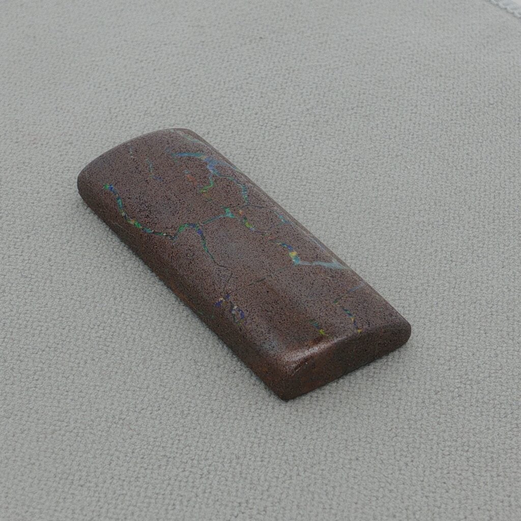 44ct Rectangular Boulder Opal