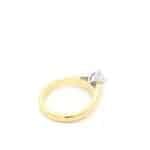 Greta – 1ct E VS Diamond 4 Claw Lotus Solitaire Engagement Ring